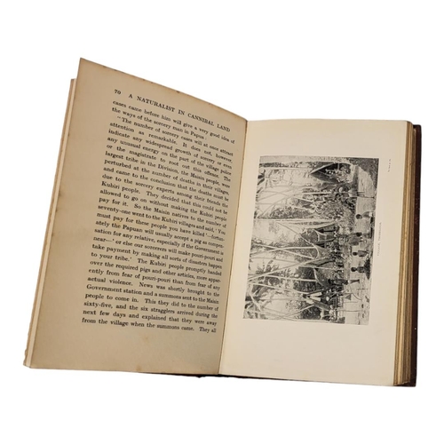 87 - A.S. MEEK, AN EARLY 20TH CENTURY FIRST EDITION HARDBACK BOOK
Titled 'A Naturalist In Cannibal Land,’... 