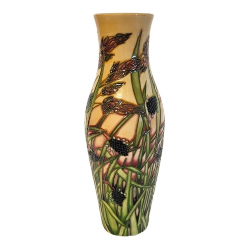 238 - EMMA BOSSONS, B. 1976, FOR MOORCROFT POTTERY, A LIMITED EDITION (326/500) BALUSTER VASE
Issued 2001,... 