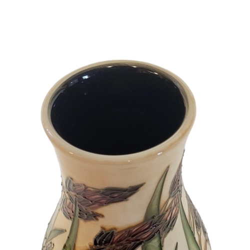 238 - EMMA BOSSONS, B. 1976, FOR MOORCROFT POTTERY, A LIMITED EDITION (326/500) BALUSTER VASE
Issued 2001,... 