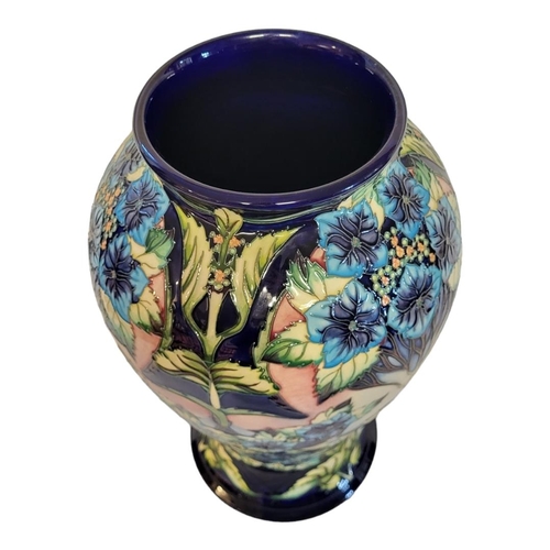 241 - PHILIP GIBOON FOR MOORCROFT POTTERY, A LIMITED EDITION (20/100) IMPRESSIVE STOKE-ON-TRENT MAGNUM SIZ... 