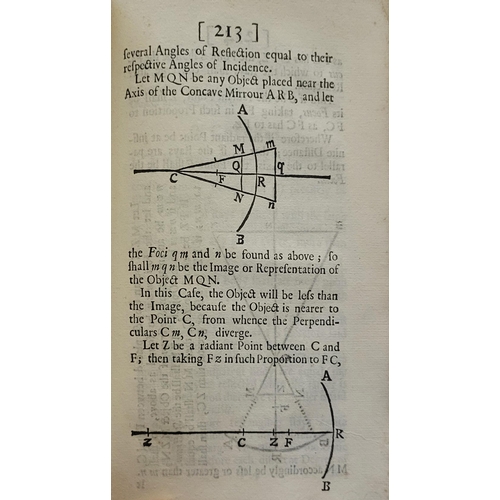 99 - PHILOSOPHY/SCIENCE: NEWTON'S LAW OF MOTION, WORSTER, BENJAMIN, A COMPENDIOUS AND METHODICAL ACCOUNT ... 