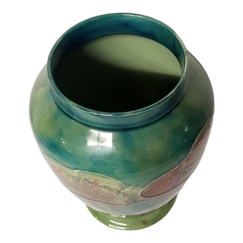 246 - WILLIAM MOORCROFT FOR LIBERTY & CO., A POTTERY VASE, CIRCA 1918
Reg no: 420081, Moorcroft pottery sl... 