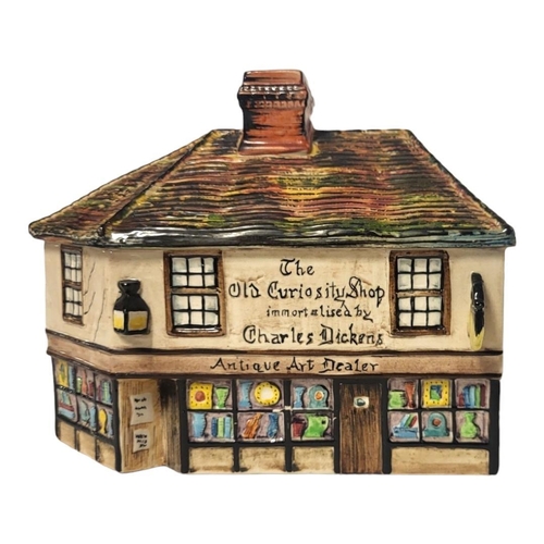 168 - AN EARLY 20TH CENTURY STAFFORDSHIRE POTTERY 'OLD CURIOSITY SHOP'
Marked 'The Old Curiosity Shop immo... 