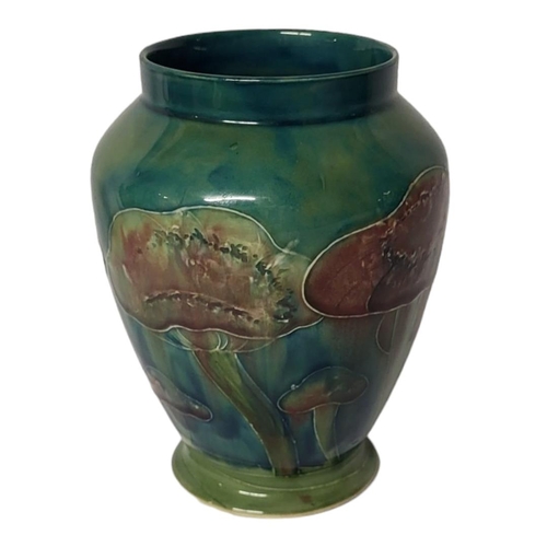 246 - WILLIAM MOORCROFT FOR LIBERTY & CO., A POTTERY VASE, CIRCA 1918
Reg no: 420081, Moorcroft pottery sl... 