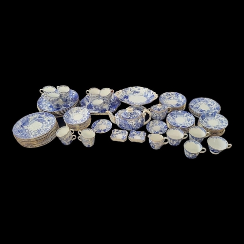 260 - ROYAL CROWN DERBY, AN ATTRACTIVE EXTENSIVE BONE CHINA TEA/DINNER/DESSERT SERVICE
Comprising ninety-t... 