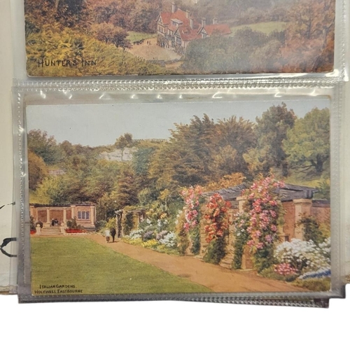 500 - A COLLECTION OF APPROXIMATELY 250 EARLY 20TH CENTURY QUINTON POSTCARDS
Mainly landscapes, all indivi... 