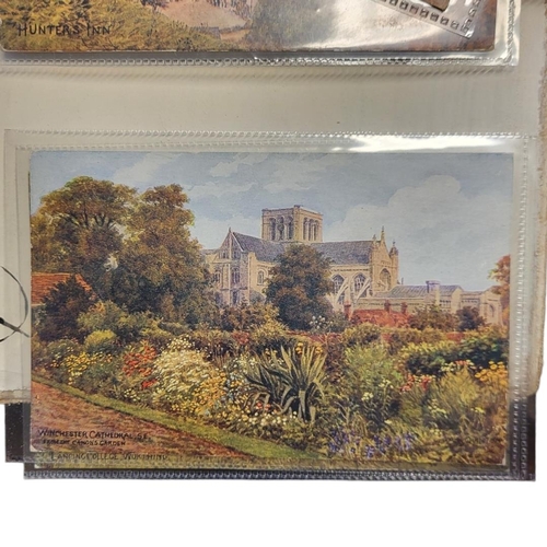 500 - A COLLECTION OF APPROXIMATELY 250 EARLY 20TH CENTURY QUINTON POSTCARDS
Mainly landscapes, all indivi... 