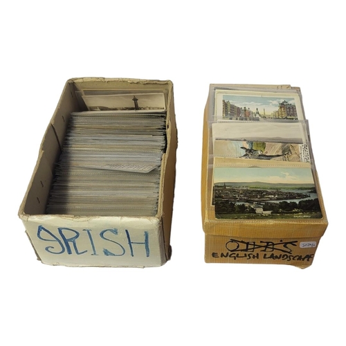 502A - TWO BOXES CONTAINING APPROX 400 EARLY/MID 20TH CENTURY POSTCARDS SHOWING BRITAIN AND IRELAND
Includi... 