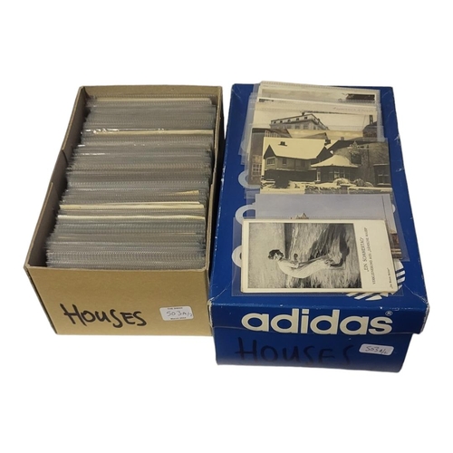 503A - TWO BOXES CONTAINING APPROX 400 POSTCARDS OF BRITISH AND EUROPEAN HISTORICAL MANSIONS
All in individ... 