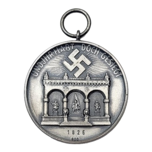 553 - AN EARLY 20TH CENTURY SILVER GERMAN THIRD REICH BLOOD ORDER MEDAL (POSSIBLY VERY GOOD COPY)
Inscribe... 