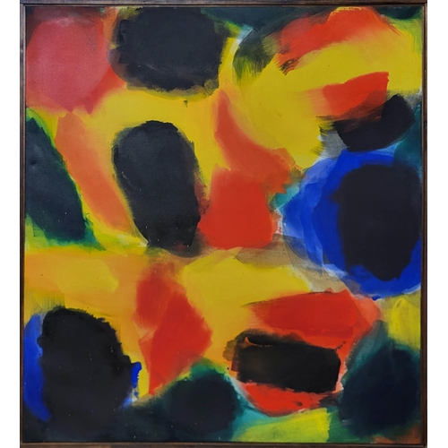 606 - HELMUT SWOBODA, AUSTRIAN, B. 1958, LARGE SCALE ACRYLIC ON CANVAS
Abstract, untitled, dated 1984 lowe... 