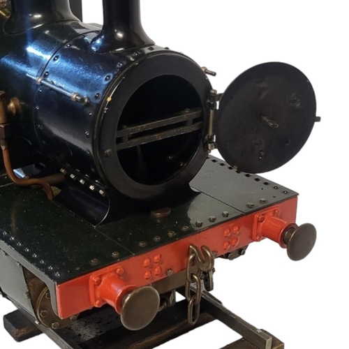 222A - A FULL WORKING MODEL REEVES CASTING, LBSC DESIGN 0-4-0 TANK LOCOMOTIVE, TICH, 3.5” GAUGE 
Back head ... 