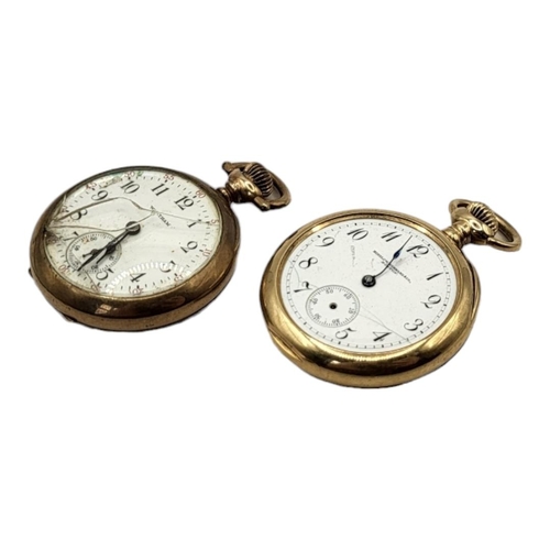 33 - AN EARLY 20TH CENTURY AMERICAN 14CT GOLD LADIES’ POCKET WATCH
Marked ‘Bigelow, Kennard and Co.,Bosto... 