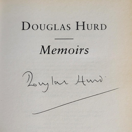 401 - A COLLECTION OF HAND SIGNED POLITICAL WORKS
Including Frank Owen, Tempestuous Journey Lloyd George w... 