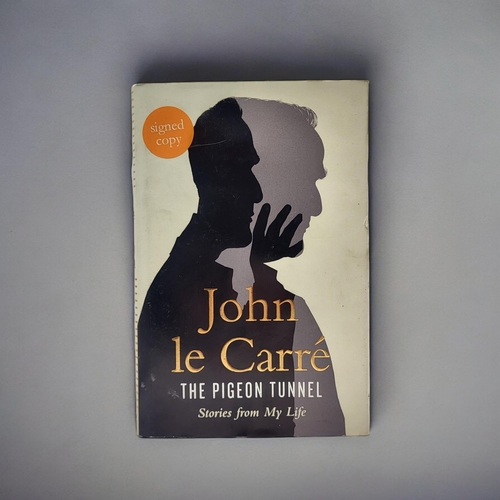 404 - JOHN LE CARRÉ, THE PIGEON TUNNEL, SIGNED TO TITLE
Dust jacket with some shelf wear.