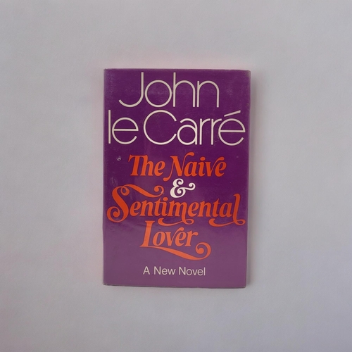 409 - JOHN LE CARRÉ, THE NAIVE AND SENTIMENTAL LOVER, 1972
Cut signature to title., dust jacket worn to ed... 