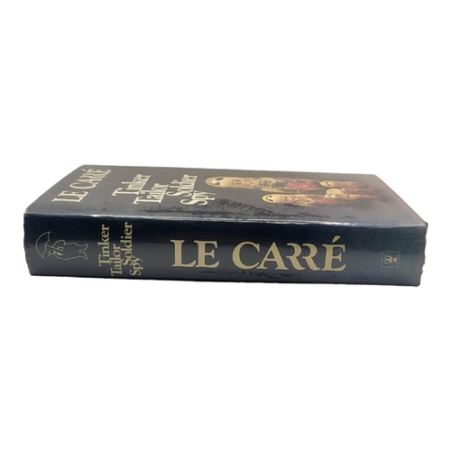 411 - JOHN LE CARRÉ, TINKER TAILOR SOLDIER SPY, WITH CUT SIGNATURE TO TITLE, 1974, FIRST EDITION 
The firs... 