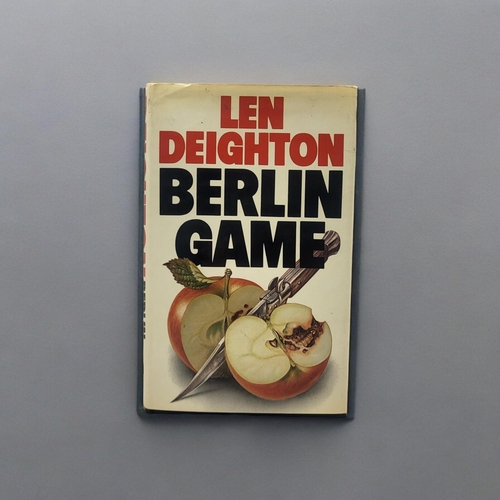 413 - JOHN LE CARRÉ, BERLIN GAME, WITH SIGNED PHOTOGRAPH.