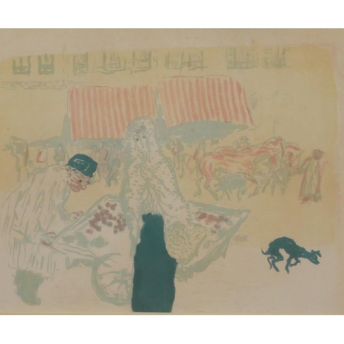 613 - PIERRE BONNARD, FRENCH, 1867 - 1947, LIMITED EDITION (100) LITHOGRAPH PRINTED IN COLOURS ON WOVE PAP... 