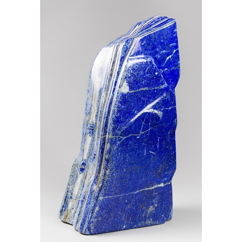 26 - A LARGE AND IMPRESSIVE LAPIS LAZULI FREEFORM 31.2KG.
(h 50cm x w 25cm x d 13.5cm)