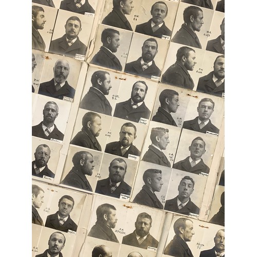 139 - A RARE LATE 19TH CENTURY GROUP OF SIXTY-SIX MUGSHOT PHOTOGRAPHS.
The very scarce group of sixty six ... 