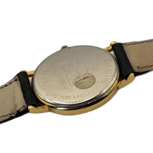 39 - MAURICE LACROIX, SWITZERLAND, A GOLD PLATED AND STAINLESS STEEL GENT’S WRISTWATCH
Silvered brush dia... 