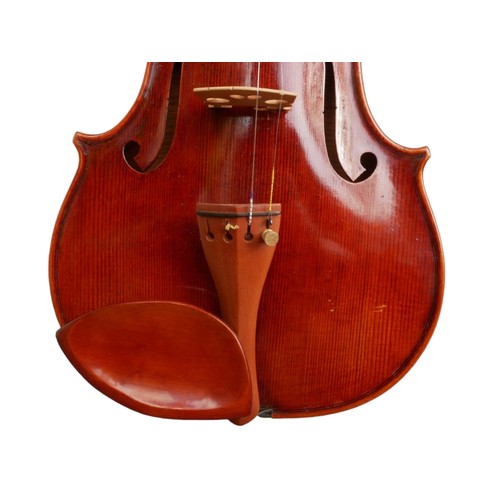 399 - TOMAS PILAR HRADEK KRALOVE VIOLIN, 1989
Internal branding label, original bridge, colour red.
(lengt... 