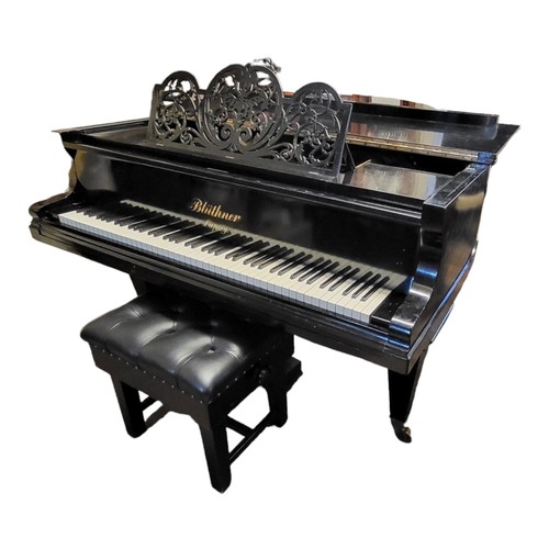 400A - AN EARLY 20TH CENTURY BLUTHNER OF LEIPZIG ALIQUOT GRAND PIANO, 6,11
Ebonised case, 88 keys, supplied... 