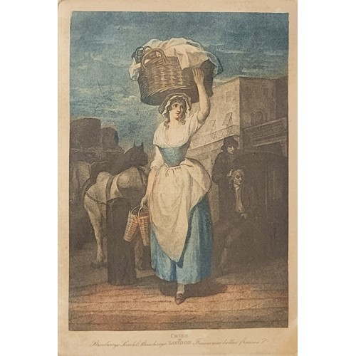 466 - WITHDRAWN A COLLECTION OF 19TH CENTURY ENGRAVINGS AND ETCHINGS
To include Cries of London, landscape... 