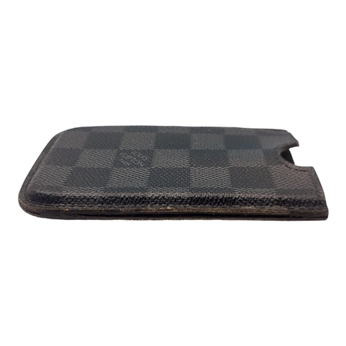 13 - LOUIS VUITTON, A VINTAGE LEATHER WALLET
Having a checkerboard design, together with a Tiffany and Co... 