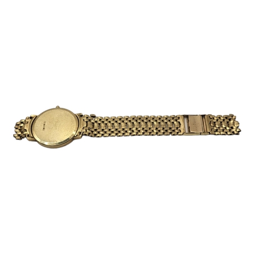 2 - GENEVE, A VINTAGE 9CT GOLD GENT’S WRISTWATCH
Having a circular white dial on 9ct gold bracelet strap... 