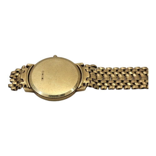 2 - GENEVE, A VINTAGE 9CT GOLD GENT’S WRISTWATCH
Having a circular white dial on 9ct gold bracelet strap... 