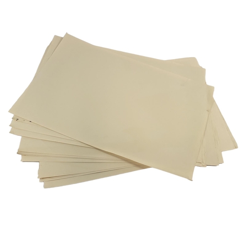 330 - A GROUP OF FIFTEEN SHEETS OF LAID BLANK PAPER 
Watermarked, Abbey Mills.
50cm x 31cm