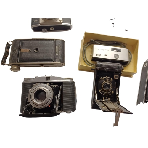 443 - AGFA, MINOLTA, KODAK, KERSHAW. 3 x 35mm SLR film cameras including an X300 with 50mm f1.7 lens, 5xi ... 