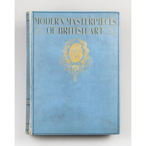 164 - MODERN MASTERPIECES OF BRITISH ART - HARDCOVER.
Published by The Amalgamated Press, 1930. Two hundre... 