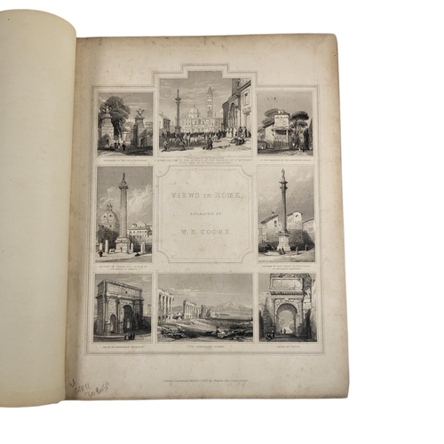 403 - H. NOEL HUMPHREYS, ROME AND SURROUNDING SCENE, LONDON, W.H ALLEN & CO., FIRST EDITION
With all engra... 