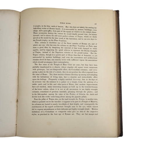 374 - H. NOEL HUMPHREYS, ROME AND SURROUNDING SCENE, LONDON, W.H ALLEN & CO., FIRST EDITION
With all engra... 