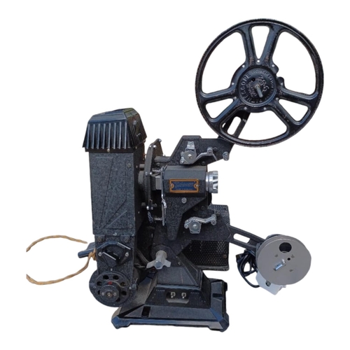 180E - PATHESCOPE vintage film projector in black 9.5mm along with KODAK, OLYMPUS, PURMA, CORONET. A collec... 