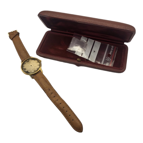 1 - PATEK PHILIPPE FOR HAUSMANN AND CO., A VINTAGE 18CT GOLD GENT’S WRISTWATCH
Silver tone dial with gil... 