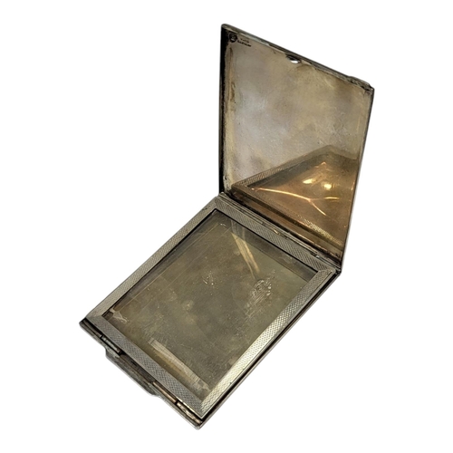 87 - AN UNUSUAL ITALIAN SILVER RECTANGULAR EASEL PHOTOGRAPH FRAME
With hinged glazed aperture, marked ‘An... 