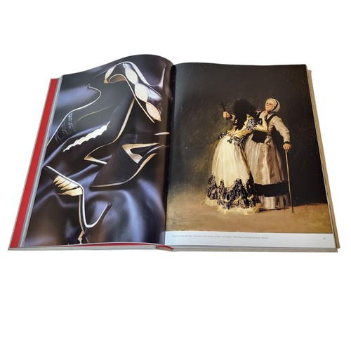 377 - MANOLO BLAHNIK, AN AUTOGRAPHED ILLUSTRATED HARDBACK BOOK
Titled ‘Fleeting Gestures and Obsessions’, ... 