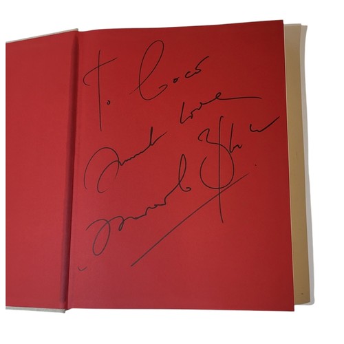 377 - MANOLO BLAHNIK, AN AUTOGRAPHED ILLUSTRATED HARDBACK BOOK
Titled ‘Fleeting Gestures and Obsessions’, ... 