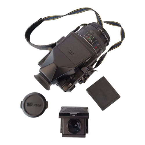 290 - ZENZA BRONICA ETRsi Medium Format 120 Roll Film Camera. Fitted with Zenzanon PE 75mm f2.8 Lens & Pri... 