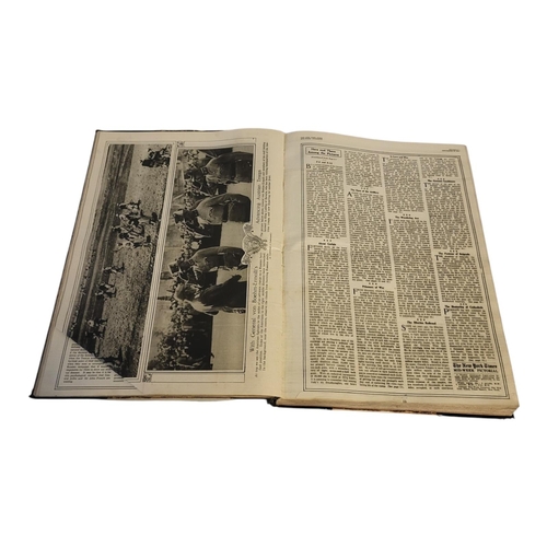 247 - THE NEW YORK TIMES, A SET OF WWI MID WEEK PICTORIAL WAR EXTRA MAGAZINES
In two hardback volumes, con... 