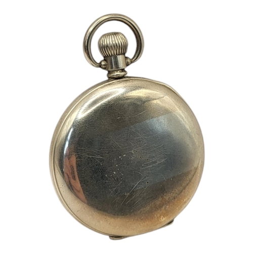 51 - AN EARLY 20TH CENTURY SILVER DEMI HUNTER GENTS POCKET WATCH
Having a glazed aperture, subsidiary sec... 