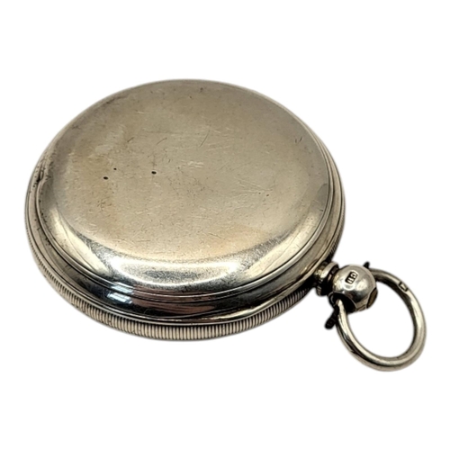 53 - A VICTORIAN SILVER FULL HUNTER GENT’S POCKET WATCH
Subsidiary dial with key wind mechanism marked 84... 