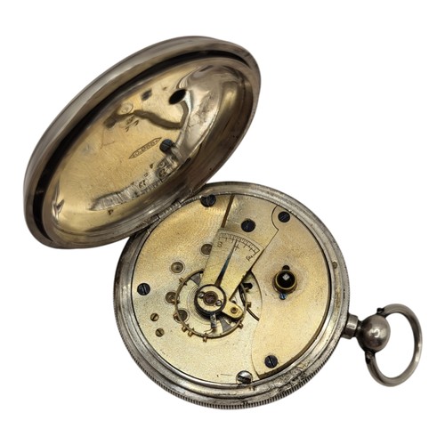 143 - A CONTINENTAL SILVER GENT’S POCKET WATCH
Having silver tone dial, marked .935 to case.
(approx 5cm)