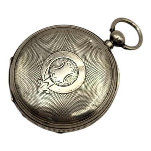 143 - A CONTINENTAL SILVER GENT’S POCKET WATCH
Having silver tone dial, marked .935 to case.
(approx 5cm)