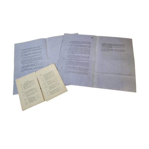 38 - TRINITY COLLEGE CAMBRIDGE, TWO VICTORIAN EXAM TEST PAPERS, DATED 1890
Trinity Term Common Law and Eq... 