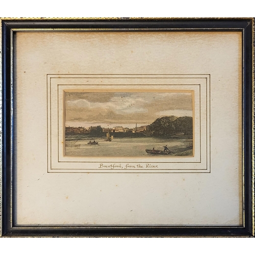 15 - A SET OF SIX 19TH CENTURY HAND COLOURED ENGRAVINGS OF LONDON
To include High St. Hounslow, Heston an... 